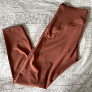 Lululemon Instill 25” Leggings Color: Ancient Copper Size 10
